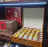 吉富達高檔普洱茶餅盒子木盒357克200克茶餅白茶包裝盒禮盒茶磚包裝定制 金絲楠木色餅盒 曬單實(shí)拍圖