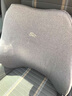 明昉汽車(chē)頭枕車(chē)用頭枕護頸枕記憶棉奔馳寶馬汽車(chē)靠墊 【黑灰色】護頸頭枕單只裝 曬單實(shí)拍圖