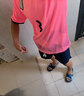 伊若萊足球服套裝男定制成人兒童比賽訓練隊服小學(xué)生女短袖足球運動(dòng)球衣 SYD5027粉色 XL(170-175CM) 曬單實(shí)拍圖