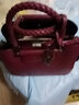 北狐女士時(shí)尚真皮女包頭層牛皮大氣手提斜挎包純皮包包女士媽媽包百搭 酒紅色升級款頭層牛皮 曬單實(shí)拍圖