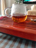 陶瓷故事玻璃公道杯茶漏套裝加厚耐熱玻璃過(guò)濾公杯分茶器功夫茶具配件 圓肚公杯280ml 曬單實(shí)拍圖