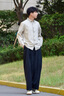 GANT【亞洲版型】甘特春季磨毛長(zhǎng)袖純棉經(jīng)典紐扣領(lǐng)商務(wù)休閑男襯衫 204冷米色 XL 尺碼偏大 曬單實(shí)拍圖