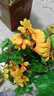 潤蕾 仿真太陽(yáng)花向日葵花束絹花假花塑料客廳裝飾擺放舞蹈拍攝道具 7頭向日葵 曬單實(shí)拍圖