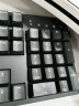 DURGOD 杜伽87/104键笔记本电脑PBT键帽机械键盘全键无冲（办公游戏电竞吃鸡键盘） K320-深空灰-白光-热插拔版（定制轴） 单光 茶轴 实拍图