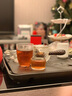 康韻 玻璃茶具套裝日式陶瓷干泡茶盤(pán)套裝可加熱玻璃茶壺燒水壺家用電陶爐煮茶壺加厚耐熱玻璃功夫泡茶壺 07錘紋圓形壺+四方福韻茶盤(pán)+紅電陶爐套組 曬單實(shí)拍圖