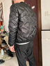 花花公子（PLAYBOY）羽絨服男2025秋冬季新款韓版潮牌立領(lǐng)上衣男時尚百搭潮流外套男裝 2090黑色【羽絨款】 XL 曬單實拍圖