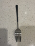 onlycook食品級304不銹鋼叉子餐叉家用西餐餐具牛排叉西餐叉兒童 黑色2支裝 曬單實(shí)拍圖