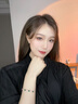 紀思梵輕奢四葉草瑪瑙手鏈女時尚飾品生日送老婆520情人節(jié)禮物 玫瑰金色孔雀石手鏈（賀卡） 曬單實拍圖
