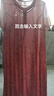 俞兆林（YUZHAOLIN）媽媽連衣裙夏季2025款中老年女裝50到60歲彈力網(wǎng)紗洋氣裙子 粉色 4XL 建議145-155斤 曬單實(shí)拍圖