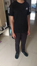 阿迪達斯（adidas）男裝運動(dòng)套裝26春新款休閑簡(jiǎn)約夾克外套寬松運動(dòng)褲長(cháng)褲 兩件套 黑色夾克+收口長(cháng)褲/ZNE M/175 曬單實(shí)拍圖
