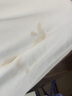 月袖（YUEXIU）V領(lǐng)收腰裙擺襯衫女夏春夏新款韓版雪紡寬松荷葉邊上衣娃娃衫 白色 XL 【建議115-125斤】 曬單實拍圖