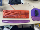 范罗士人体工学硅胶护腕 水晶硅胶台电键盘托(魅惑紫)91437 实拍图