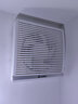 艾美特 玻璃窗掛壁式換氣扇衛生間廚房防雨浴室靜音排風(fēng)扇排氣扇抽風(fēng)機 【8寸】【電動(dòng)擋板】【開(kāi)孔180】【功率30W風(fēng)量408】 曬單實(shí)拍圖
