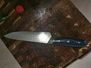 冠（GrandSharp）菜刀刀具套裝67層大馬士革廚師刀G10手柄高級廚房水果切片專(zhuān)用刀 高級廚師刀【贈刀套】 曬單實(shí)拍圖