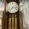 Hermle Clocks 德國赫姆勒時鐘（黑胡桃木）客廳落地鐘實木擺鐘報時機械座鐘 MF016-031161 曬單實拍圖