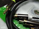 晶華3.5轉3rca一分三av復合視頻線(xiàn)三蓮花視頻線(xiàn)移動(dòng)盒子接電視dvd連接線(xiàn)AV顯示器連音響音頻線(xiàn) 合金款 1.5米 曬單實(shí)拍圖