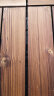 杏花天 塑木地板碳化防腐木地板户外木地板阳台室外庭院花园露台浴室 A黑底碳化款一片 实拍图