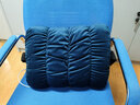 笨斯基（BENZKI） 靠墊辦公室護腰冬季保暖電加熱腰靠 藏藍色【氣囊調節+電加熱】 曬單實(shí)拍圖