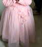 秋卷兒童公主裙女童連衣裙春秋季長(cháng)裙女大童蓬蓬裙禮服3-15歲女孩裙子 粉色/春秋款 130 碼/參考身高115-125cm 曬單實(shí)拍圖