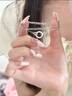 老鳳祥輕奢侈S925銀項鏈女莫比烏斯環(huán)首飾生日紀念日禮物送女友老婆 莫比烏斯環(huán)項鏈*精美禮盒 曬單實(shí)拍圖