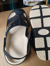 大帝馬車(chē) 夏季透氣大碼洞洞鞋男半拖鞋男士包頭透氣男涼鞋沙灘鞋涼拖鞋男LD-1721 黑色 44 曬單實(shí)拍圖
