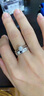 WithLove唯愛(ài)品越 白18K金鉆石情侶對戒 珠邊結婚戒指 愛(ài)的契約 【男戒】白18K金/定制 曬單實(shí)拍圖