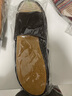 葡正夏季牛皮面亞麻涼拖鞋男士室內(nèi)牛筋底防滑地板情侶四季皮拖鞋女式 深棕色 43-44 (300mm) 曬單實(shí)拍圖
