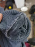 yaphtes冬季手套麂皮绒男女保暖触屏户外骑行跑步开车防风加绒手套 灰色 实拍图