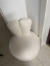 林氏家居原林氏木业可旋转单人创意网红懒人沙发休闲小卡通可爱座椅LS728 【白色】LS728K2-A兔子旋转沙发 实拍图