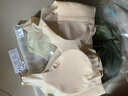 華婷露（Huatinglu）禮袋裝無痕美背內(nèi)衣超薄0.5cm舒適減壓內(nèi)衣透氣文胸果凍條胸罩女 A款 膚色 L (適合34/75A B C罩杯) 曬單實拍圖