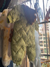 迷你巴拉巴拉男童女童羽絨連體衣冬季嬰兒衣服寶寶保暖爬服哈衣 綠色調00344 66 cm 曬單實(shí)拍圖