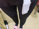黛姿茹直筒休閑褲子女秋冬2025新款女士松緊腰媽媽大碼褲裝加絨中年女褲 黑色[拉鏈款] 常規(guī) M (27)【80-95斤】 曬單實(shí)拍圖