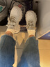 他她（TATA）泡泡鞋厚底老爹鞋女鞋子秋季透氣黑色輕便增高休閑運動(dòng)鞋WOG04AM3 白色（單里-經(jīng)典款） 36 曬單實(shí)拍圖