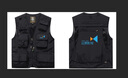 Success.long攝影馬甲定制印字logo多口袋工作服攝影攝像馬夾廣告活動(dòng)工裝背心 黑色 2XL 曬單實(shí)拍圖