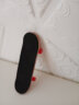 KZQ专业手指滑板青少年轴承轮创意枫木指板尖迷你新奇特玩具生日礼物 枫木手指滑板（朋克小丑） 实拍图