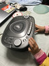 熊貓（PANDA） CD810 cd機(jī)播放器錄音機(jī)磁帶機(jī)英語(yǔ)光盤(pán)復(fù)讀機(jī)收錄機(jī)收錄音機(jī)一體機(jī)家用CD音響U盤(pán)音樂(lè)播放器 黑色【含遙控器+電源線+音頻線】 曬單實(shí)拍圖