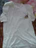 風(fēng)采兔100%純棉蠟筆小新卡通t恤女2024夏新款寬松設計感可愛(ài)上衣ins潮 白色 M 曬單實(shí)拍圖