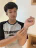 BROSWAY歐美時尚古巴男士鈦鋼龍骨鏈輕奢小眾手鏈飾品生日送男友禮物 BNF14A 銀白色+黑 鏈長200mm 曬單實拍圖