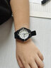 卡西歐（CASIO） 男女手表 學(xué)生手表運動(dòng)防水石英表帶星期日歷腕表 MRW-200H-7E 曬單實(shí)拍圖