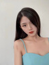 CHOMEL KINSEY S925水滴吊墜項鏈女小眾設計感高級輕奢鎖骨鏈送女友情人節(jié)禮物 925銀水滴項鏈金色 曬單實拍圖