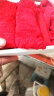 Moonriel多款选择女士内裤内裆纯棉 蕾丝低腰性感本命年大红三角裤 4条装 A红+B红+C红+D红：一9310s 均码/L建议91-115斤 实拍图