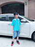 童裝男童套裝兒童夏裝品牌男孩衣服韓版4-12歲兒童夏季洋氣短袖T恤牛仔褲兩件套帥氣中大童潮 21258藍(lán)色 130碼建議身高120cm 曬單實(shí)拍圖