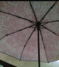 天堂伞雨伞遮阳伞太阳伞防晒防紫外线折叠伞晴雨伞两用胶囊便携迷你伞 （一帘花梦）三折粉色 实拍图