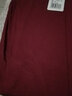 AB內衣男士純棉保暖內衣半高領(lǐng)棉毛衫褲基礎中老年秋衣秋褲套裝 酒紅 L 曬單實(shí)拍圖