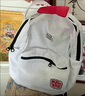 星期四（THURSDAY）2024新款hellokitty貓ins雙肩包可愛(ài)大容量背包初中女生書(shū)包校園 KT貓 白色   曬單實(shí)拍圖
