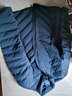 堡尼90%白鵝絨羽絨服男保暖休閑外套男士簡(jiǎn)約冬裝羽絨外套VEM80002B 黑色VEM80002B 180 曬單實(shí)拍圖