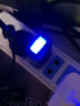 皓境汽車(chē)led氛圍燈點(diǎn)煙器裝飾燈免改裝氣氛燈車(chē)室內車(chē)載小夜燈usb通用 藍光USB氛圍燈（（2個(gè)） 曬單實(shí)拍圖