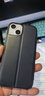殼爵士 蘋果14ProMax手機殼iPhone14Pro保護套iPhone14翻蓋皮套高端素皮全包折疊支架防摔時尚商務保護殼 【寶石藍】無顯示時間 蘋果14 曬單實拍圖