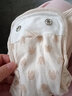 媽媽果（org.mama）嬰兒尿布褲防漏透氣可水洗新生兒防水隔尿褲寶寶布尿褲尿片固定兜 小象+棕條紋- 2條裝 M(12-18斤) 曬單實(shí)拍圖