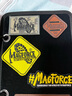 MAGFORCE麥格霍斯中國臺灣臺馬MP9003方形背包魔術(shù)貼 戶(hù)外臂章貼 花灰色 曬單實(shí)拍圖